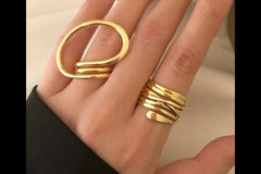 GINNY GOLD RING